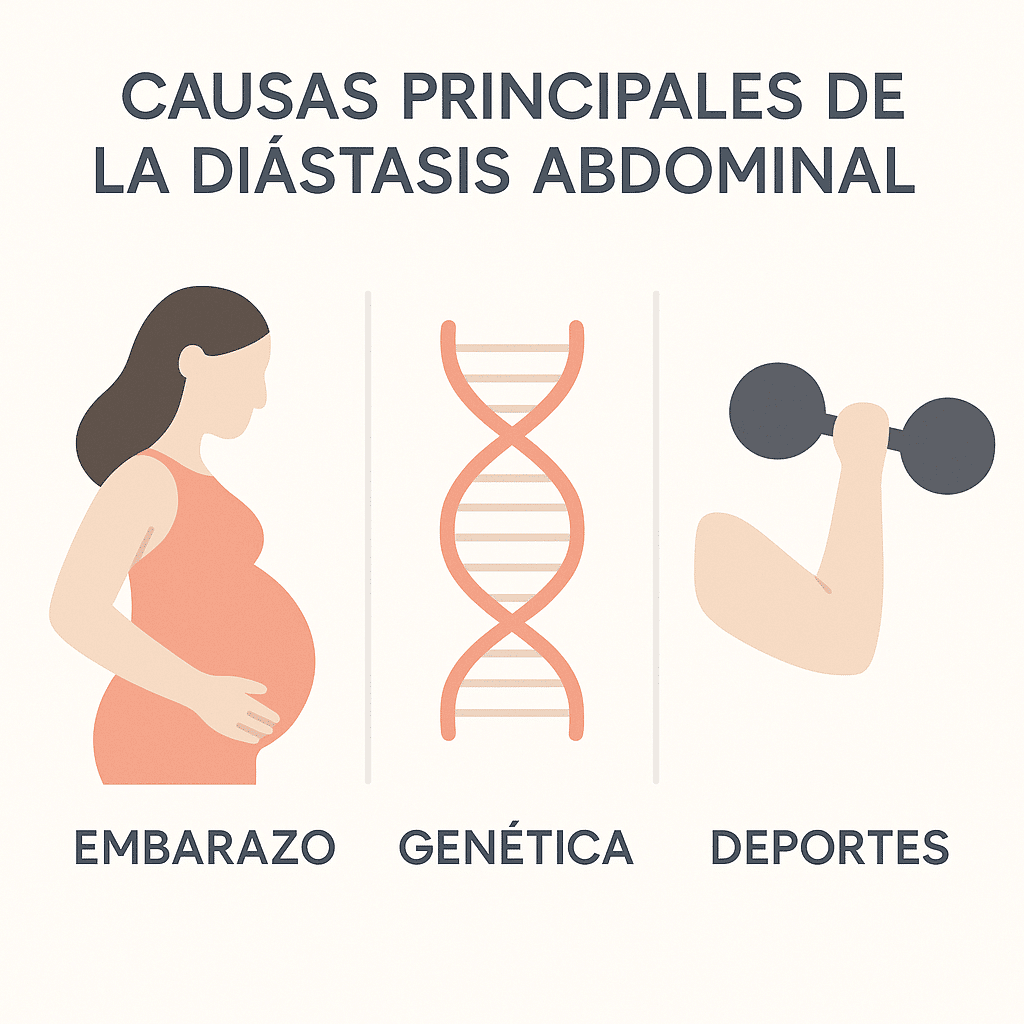 Diástasis Abdominal 2025: Causas, Tratamientos, Cirugía y Recuperación MedConnect Latam | Natalia Castañeda ChatGPT Image 16 may 2025 09 45 58 a.m Opciones de tratamiento 2025 para diástasis abdominal: fisioterapia, ejercicios y cirugía reparadora